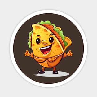 kawaii Taco cehees T-Shirt cute potatofood funny Magnet